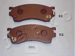 Гальмівні колодки до дисків JAPKO 50399 (фото 1)
