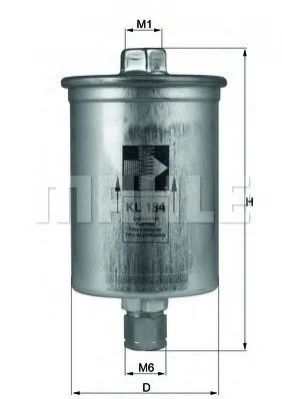 (MAHLE) MAHLE / KNECHT KL184 (фото 1)