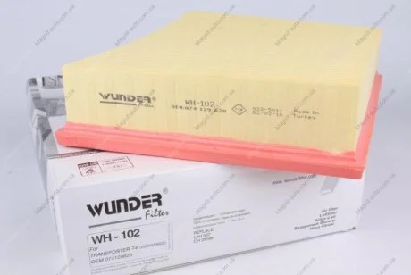 Фільтр повітряний Wunder-filter WH 102