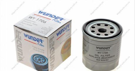 Фільтр масляний Wunder-filter WY 1706 (фото 1)
