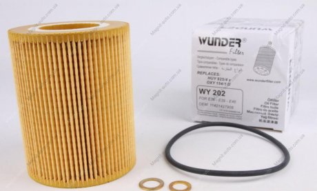 Фільтр масляний Wunder-filter WY 202 (фото 1)