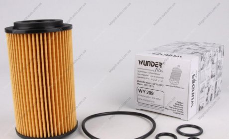 Фільтр масляний Wunder-filter WY 209 (фото 1)