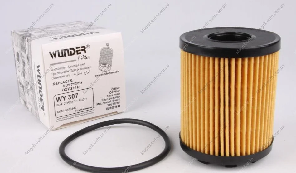 Фильтр масляный Wunder-filter WY 307 (фото 1)
