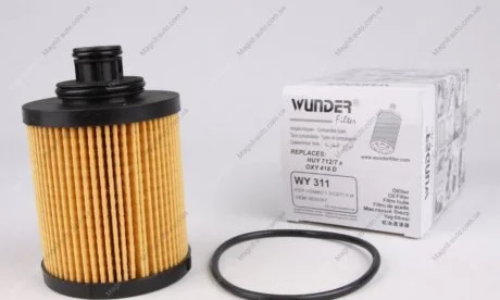 Фільтр оливний Wunder-filter WY 311