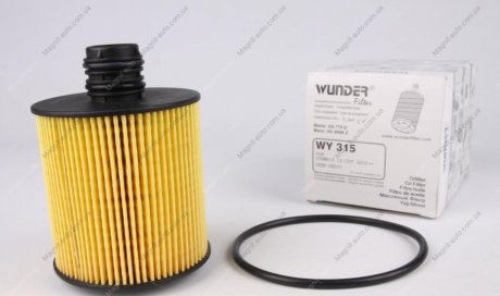 Фільтр масляний Wunder-filter WY 315