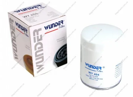 Фільтр масляний Wunder-filter WY 404