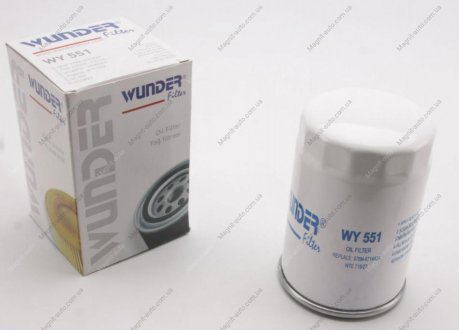 Фільтр масляний Wunder-filter WY 551 (фото 1)