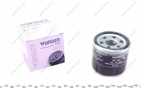 Фільтр масляний Wunder-filter WY 801 (фото 1)