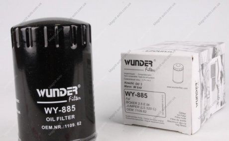 Фільтр масляний Wunder-filter WY 885