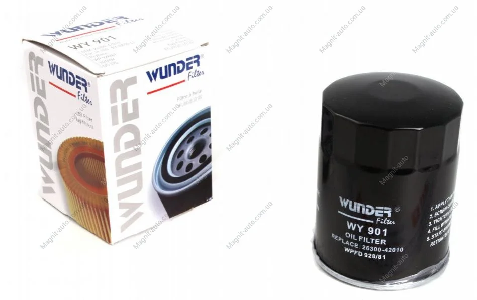 Фильтр масляный Wunder-filter WY 901 (фото 1)