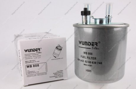 Фільтр паливний Wunder-filter WB 808
