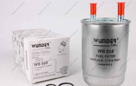 Фільтр паливний Wunder-filter WB 809