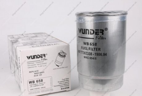 Фільтр паливний Wunder-filter WB 658
