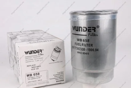 Фильтр топливный Wunder-filter WB 658