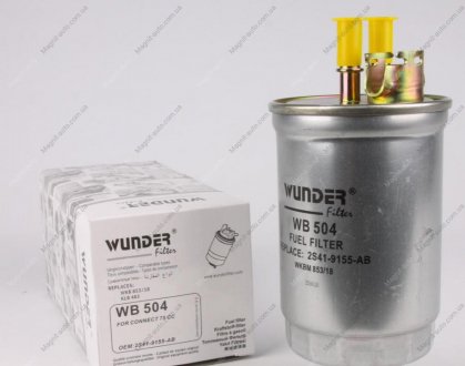 Фільтр паливний Wunder-filter WB 504 (фото 1)