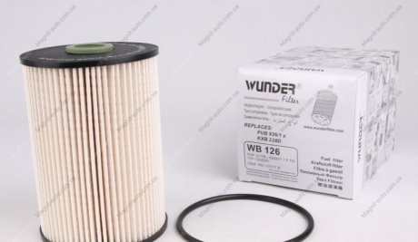 Фільтр паливний Wunder-filter WB 126
