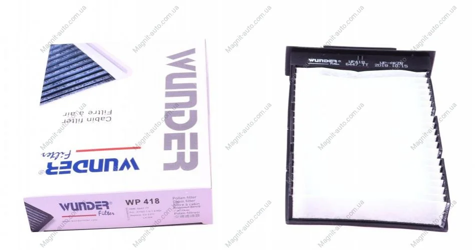 Фільтр салону Wunder-filter WP 418 (фото 1)