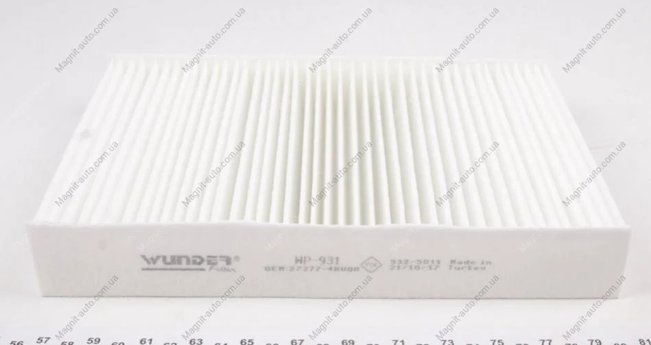 Фильтр салона Wunder-filter WP 931 (фото 1)