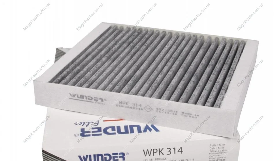 Фільтр салону Wunder-filter WPK 314 (фото 1)