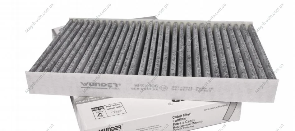 Фільтр салону Wunder-filter WPK 406 (фото 1)