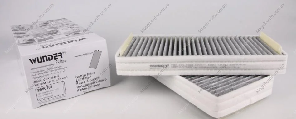 Фільтр салону Wunder-filter WPK 701 (фото 1)