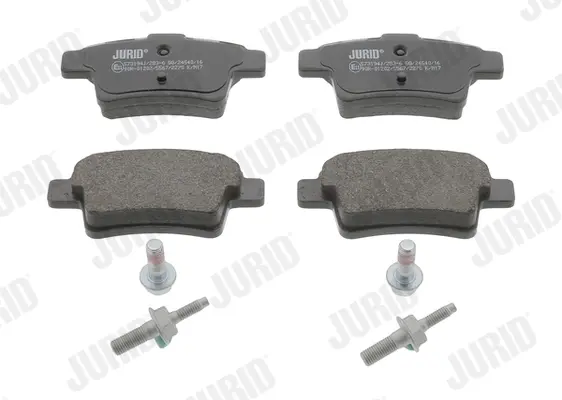 JURID CITROEN Тормозн.колодки задн.C4 Picasso,Grand Picasso 06,Peugeot 408 10- Jurid 573194J (фото 1)