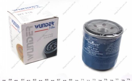 Фільтр масляний Wunder-filter WY 918 (фото 1)