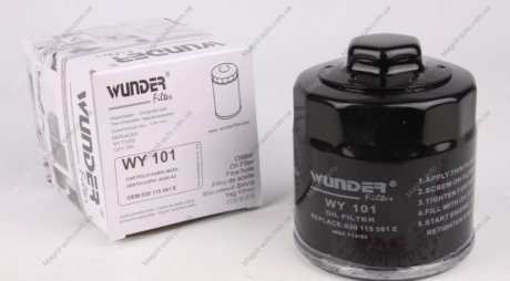 Фільтр масляний Wunder-filter WY 101