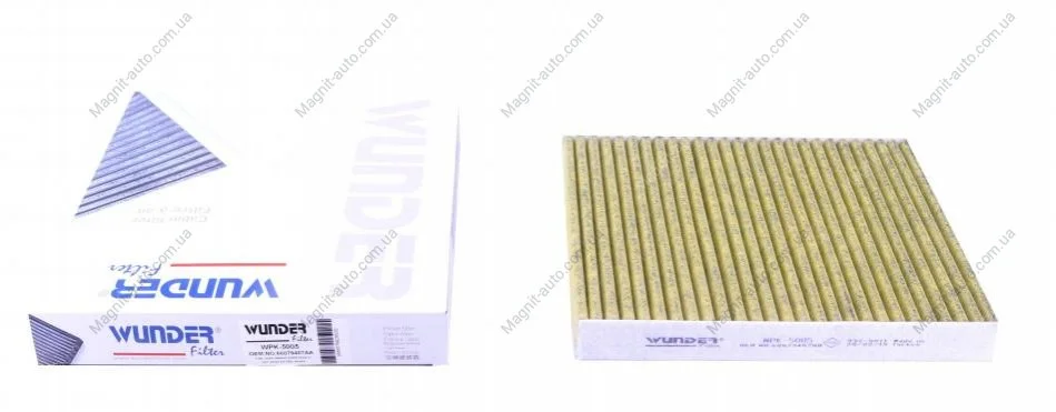 Фільтр салону Wunder-filter WPK 5005 (фото 1)