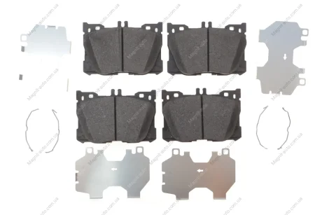 ДИСКОВЫЕ КОЛОДКИ ПЕРЕДНI BOSCH 0986424335