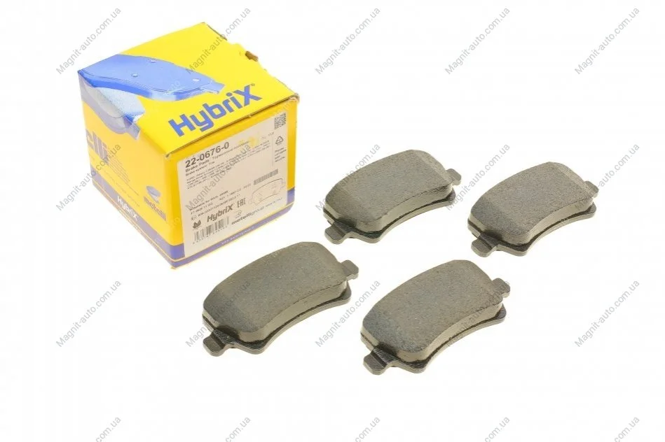 Комплект тормозных колодок Metelli 22-0676-0 (фото 1)