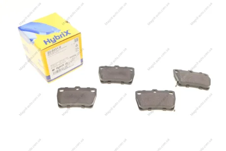 Комплект гальмівних колодок Metelli 22-0431-0