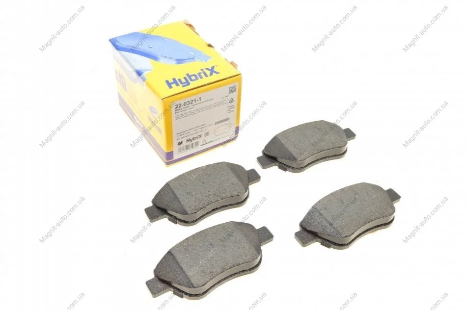 Комплект тормозных колодок Metelli 22-0321-1 (фото 1)