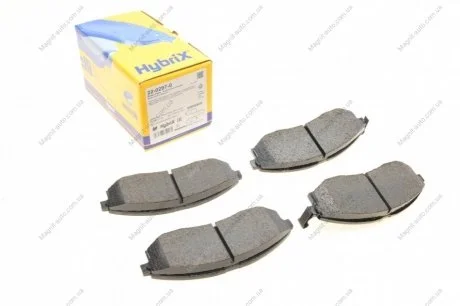 Комплект гальмівних колодок Metelli 22-0297-0