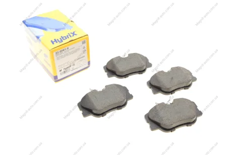 Комплект гальмівних колодок Metelli 22-0061-0