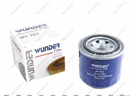 Фільтр масляний Wunder-filter WY 902