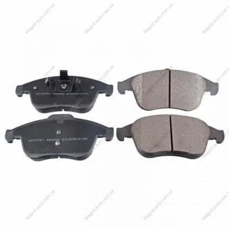 Тормозные колодки пер. RENAULT Megane III, SCENIC 09- BLUE PRINT ADR164211