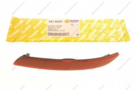 Отражатель бампера AUTOTECHTEILE 701 6321