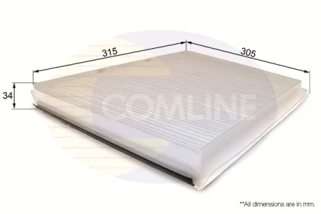 Фільтр салону Comline EKF139
