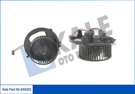 Вентилятор обігрівача салону Audi A3 (12-), Q3 (19-)/Seat Leon (13-)/Skoda Octavia (13-)/VW Caddy (21-), Golf (13-) KALE OTO RADYATOR Kale oto radyator 344325