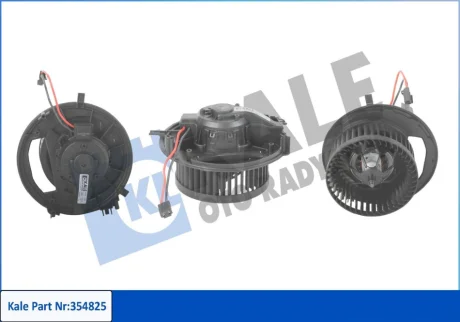 Вентилятор обігрівача салону Audi Q3 (19-)/Skoda Octavia (13-), Kodiaq (16-)/VW Golf (13-), Tiguan (16-) KALE OTO RADYATOR Kale oto radyator 354825