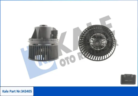 KALE FORD Вентилятор салона Focus II,Galaxy,Kuga I,Mondeo IV,S-Max Kale oto radyator 343405