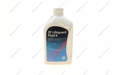 Олива трансмісійна LifeGuardFluid 6 (1 Liter) ZF Lenksysteme 550031808
