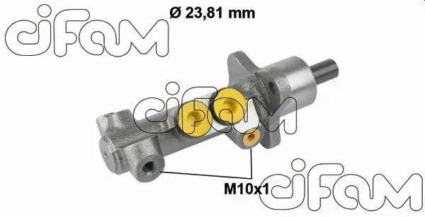 VW Главный тормозной цилиндр Golf III,Seat Cordoba 93-96,Toledo I 91-99 CIFAM 202-599 (фото 1)