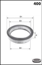Фільтр повітря (аналогWA6433/LX202) MECAFILTER EL3257