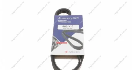 Ремінь (поліклиновий) HUTCHINSON 866 K 5