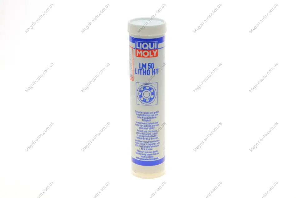 ВИСОКОТЕМПЕРАТУРНЕ МАСТИЛО ДЛЯ ПІДШИПНИКІВ СТУПИЦЬ LM 50 LITHO HT 0,4КГ LIQUI MOLY 3406 (фото 1)