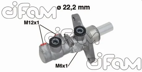 VW Главн. торм. цил.22.2mm Passat 05- торм.сист.ATE CIFAM 202-743