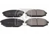 FEBI HYUNDAI Тормозные колодки передние Galloper 98- FEBI BILSTEIN 170266 (фото 2)