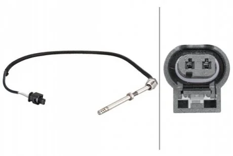 DB Датчик температури ОГ W204, W211, SPRINTER 3,5-t HELLA 6PT 010 376-121